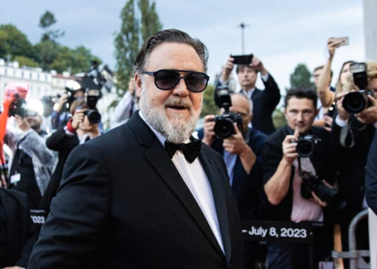 Světová star Russell Crowe v Karlových Varech. Foto: Film Servis Festival Karlovy Vary