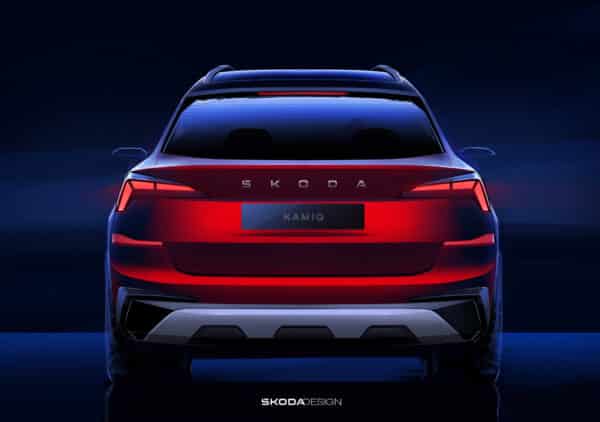 Modernizovaná Škoda Kamiq. Zdroj: Škoda