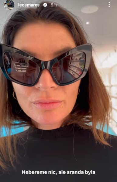 Monika Marešová si v Monte Carlu zkoušela nové brýle, šaty i boty. Foto: Instagram LM