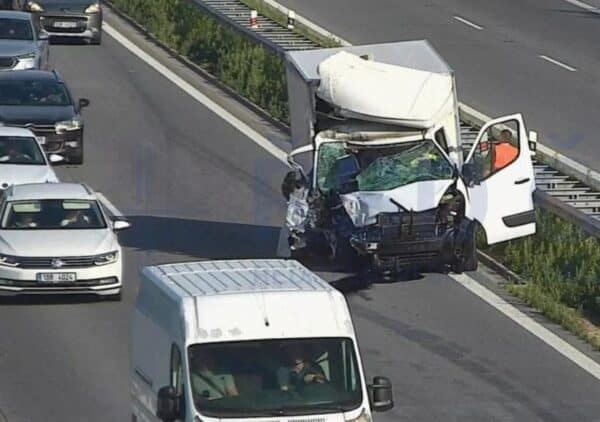 Další nehoda na 171. kilometru dálnice D1. Foto: ŘSD