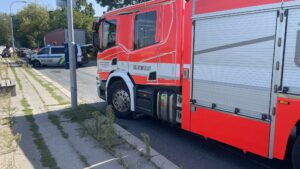 Tragická nehoda v Brně, Kulkově ulici. Foto: HZS