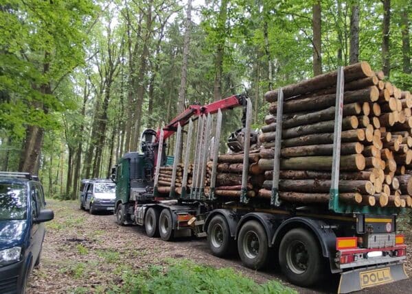 V úseku Golčův Jeníkov – Vlkaneč strhl nákladní vůz trakční vedení. Vlaky nepojedou. Foto: SŽ