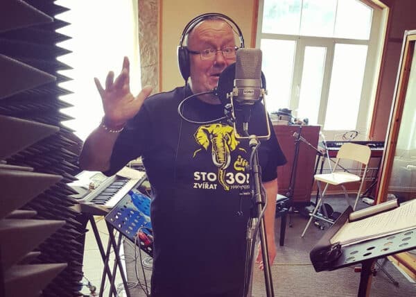 Frontman kapely Sto zvířat Jan Kalina. Foto: FB/Sto zvířat