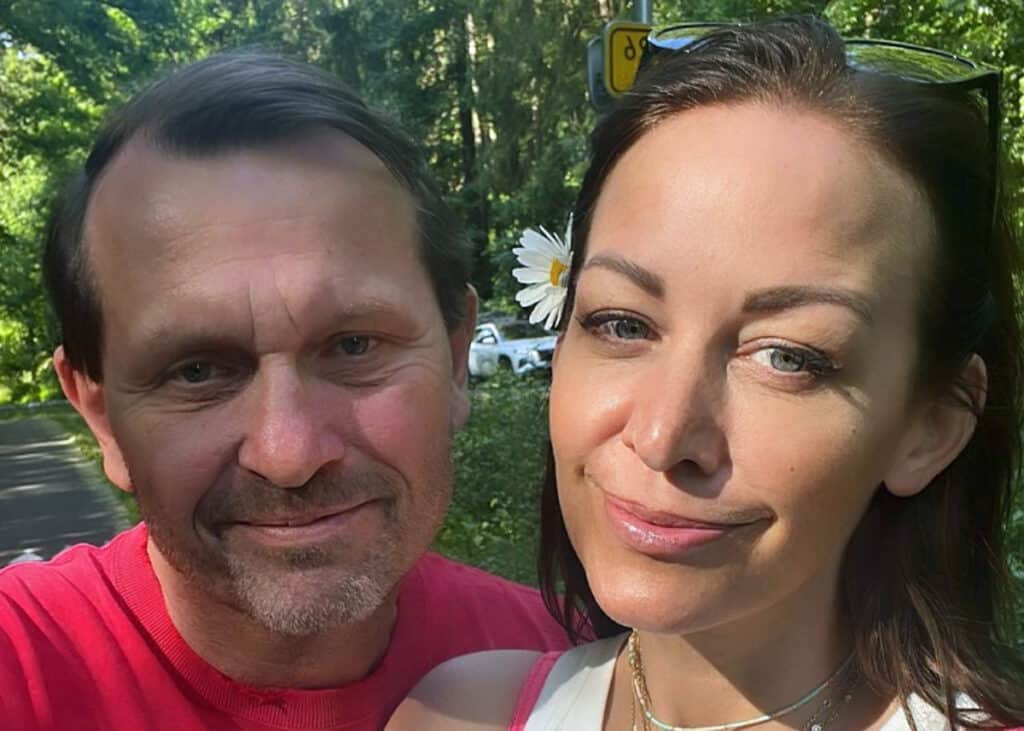 Agáta Hanychová a Jaromír Soukup na dovolené. Foto: Instagram