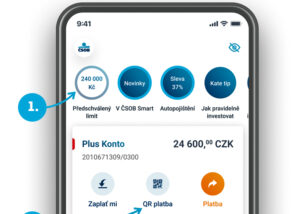 Nová podoba Smart bankingu ČSOB. Zdroj: ČSOB