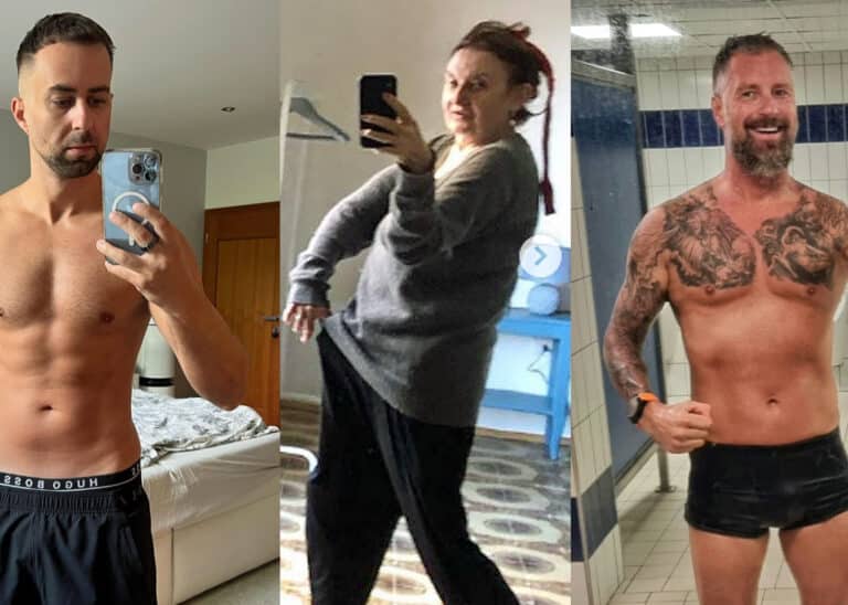 Petr Vágner, Eva Holuboví i Erik Meldik zhubli. Zdroj: Instagram