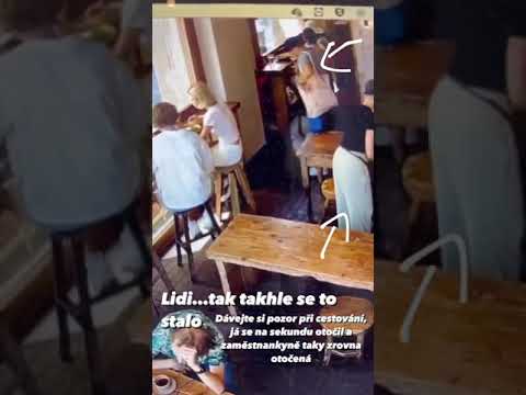 Video Thumbnail: Modela Olivera Průchu a jeho kamarádku okradli v Barceloně