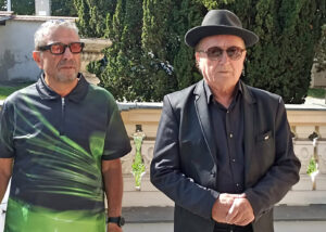 S Yvonne Přenosilovou se přišel rozloučit frontman kapely Olympic Petr Janda. Foto: ČRzprávy.cz