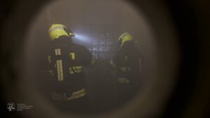 Video Thumbnail: Požár na oddělení psychiatrické léčebny ve Šternberku, 9 evakuovaných pacientů.