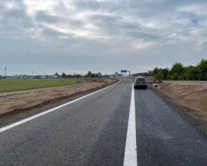 Nový sjezd na Nymburk u Bezděčína otevře ŘSD ve čtvrtek 26. října. Foto. ŘSD