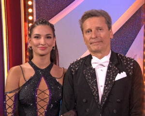 David Prachař a Zuzana Dvořáková Šťastná ve 2. kole StarDance. Zdroj: Česká televize