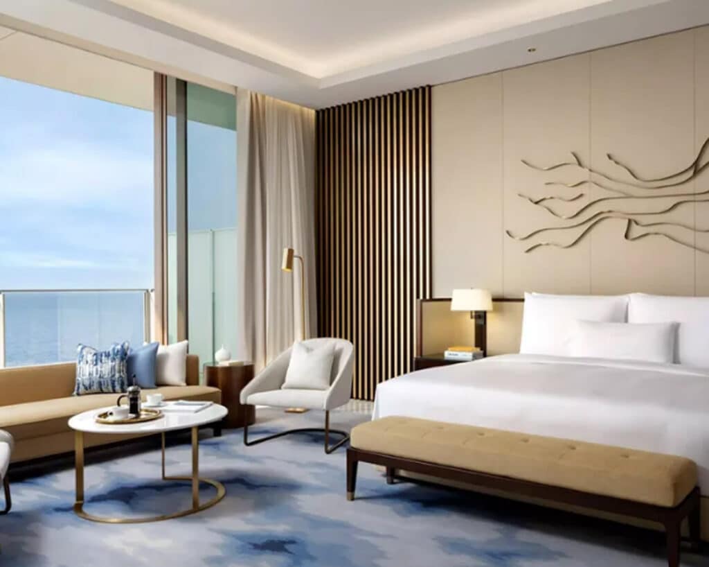 Leoš Mareš vyrazil do nejluxusnějšího hotelu v Dubaji Atlantis The Royal. Foto: hotel