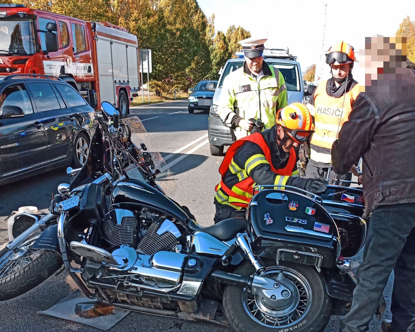 nehoda motorkáře valašské meziříčí 3