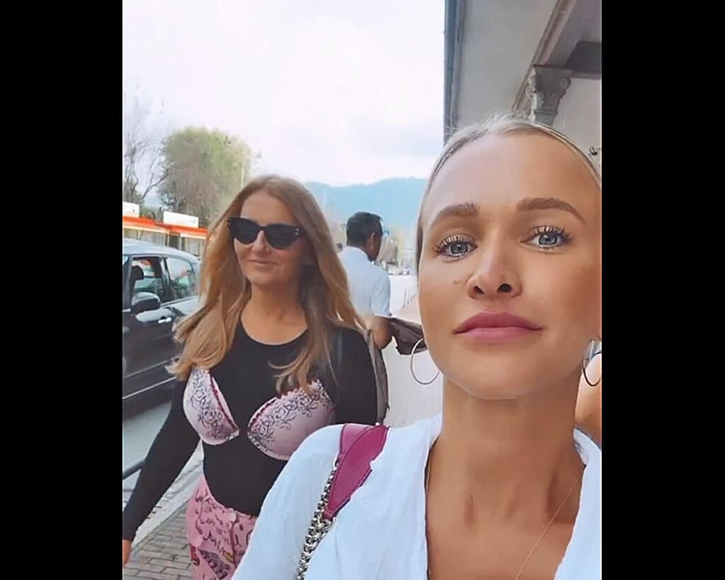 Nela Slováková s kamarádkou Gábinou v Itálii. Zdroj: Instagram