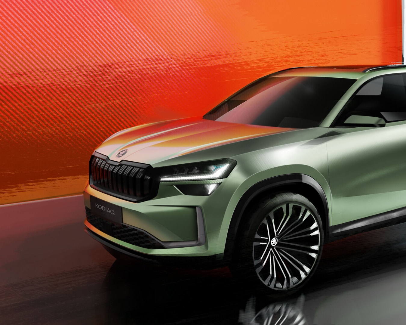 Nová Škoda Octavia na designových skicách. Zdroj: Škoda Auto