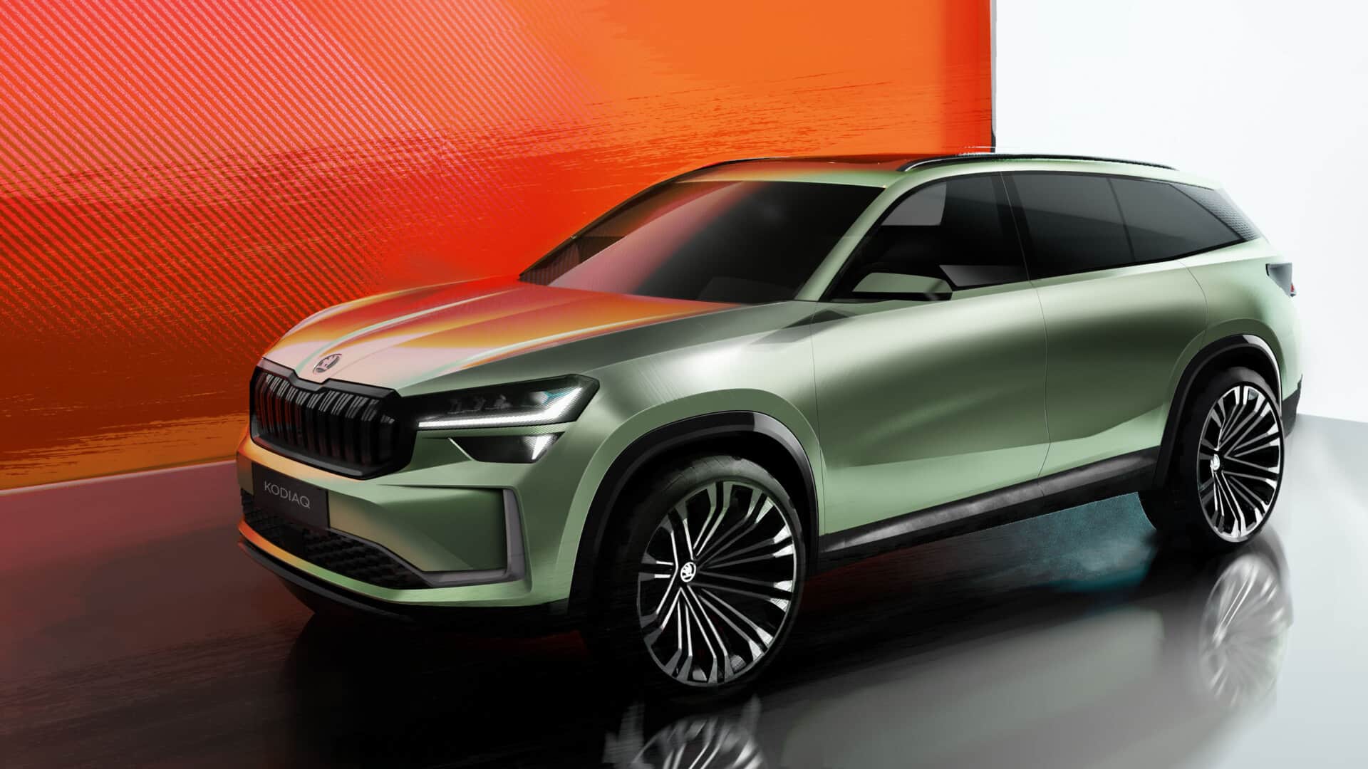 Nová Škoda Octavia na designových skicách. Zdroj: Škoda Auto