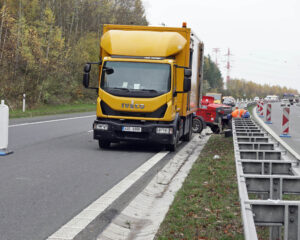 Dálnice D1 u Mirošovic. Ilustrační foto: ŘSD