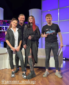 Jaromír Soukup řešil novou reality show při natáčení pořadu Reakce Jaromíra Soukupa. Zdroj: IG