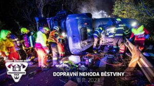 Video Thumbnail: 1. 11. 2023 – Dopravní nehoda Běstviny
