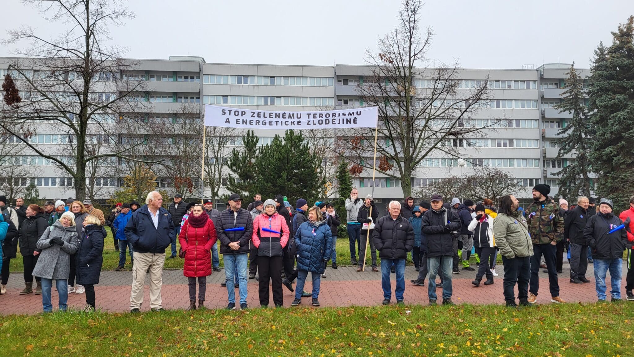 V Mladé Boleslavi se stávkuje proti vládě. Foto: CRzprávy