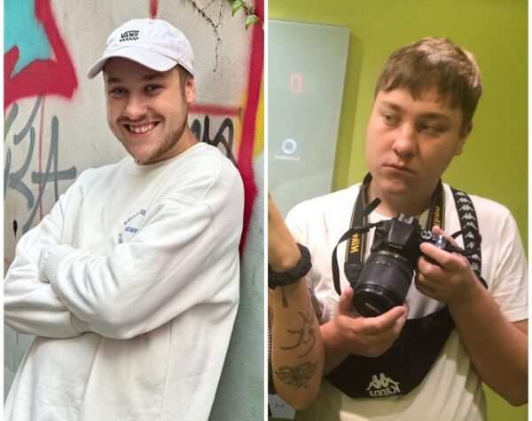 Adam Rundus před pěti roky a dnes. Foto: Instagram