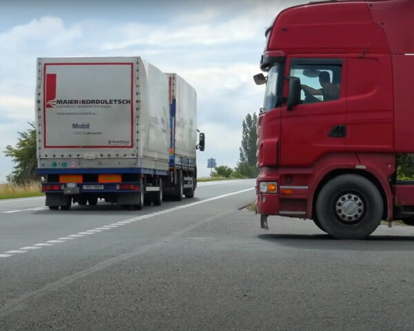 Současná silnice I/35 je denně velmi přetížená. Zdroj: ŘSD