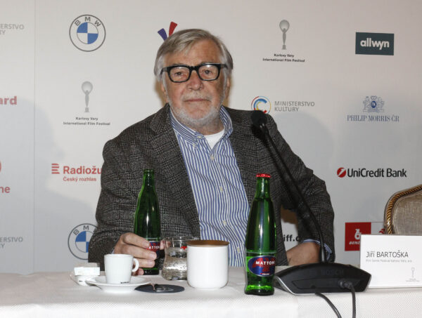 Herec a ředitel karlovarského festivalu Jiří Bartoška. Foto: Pavel Gwužď / Nextfoto