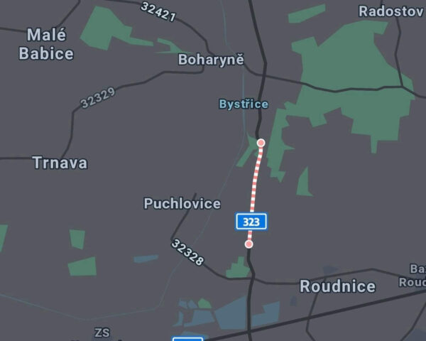 Místo tragické nehody. Zdroj: FB/Bouračky kolem Miletína