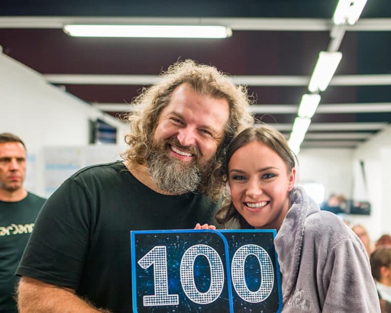 Josef Maršálek a Adriana Mašková ve StarDance. Foto: ČT