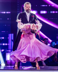 Josef Maršálek a Adriana Mašková ve StarDance. Foto: ČT