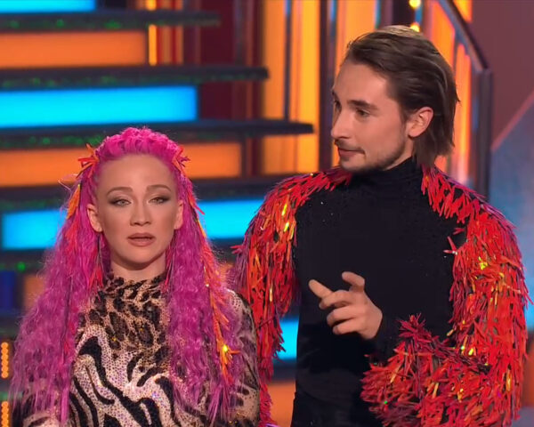 Tereza Mašková a Daniel Kecskeméti ve StarDance. Foto: ČT