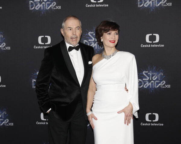 Marek Eben a Tereza Kostková ve finále 12. řady StarDance. Foto: Pavel Gwužď / Nextfoto