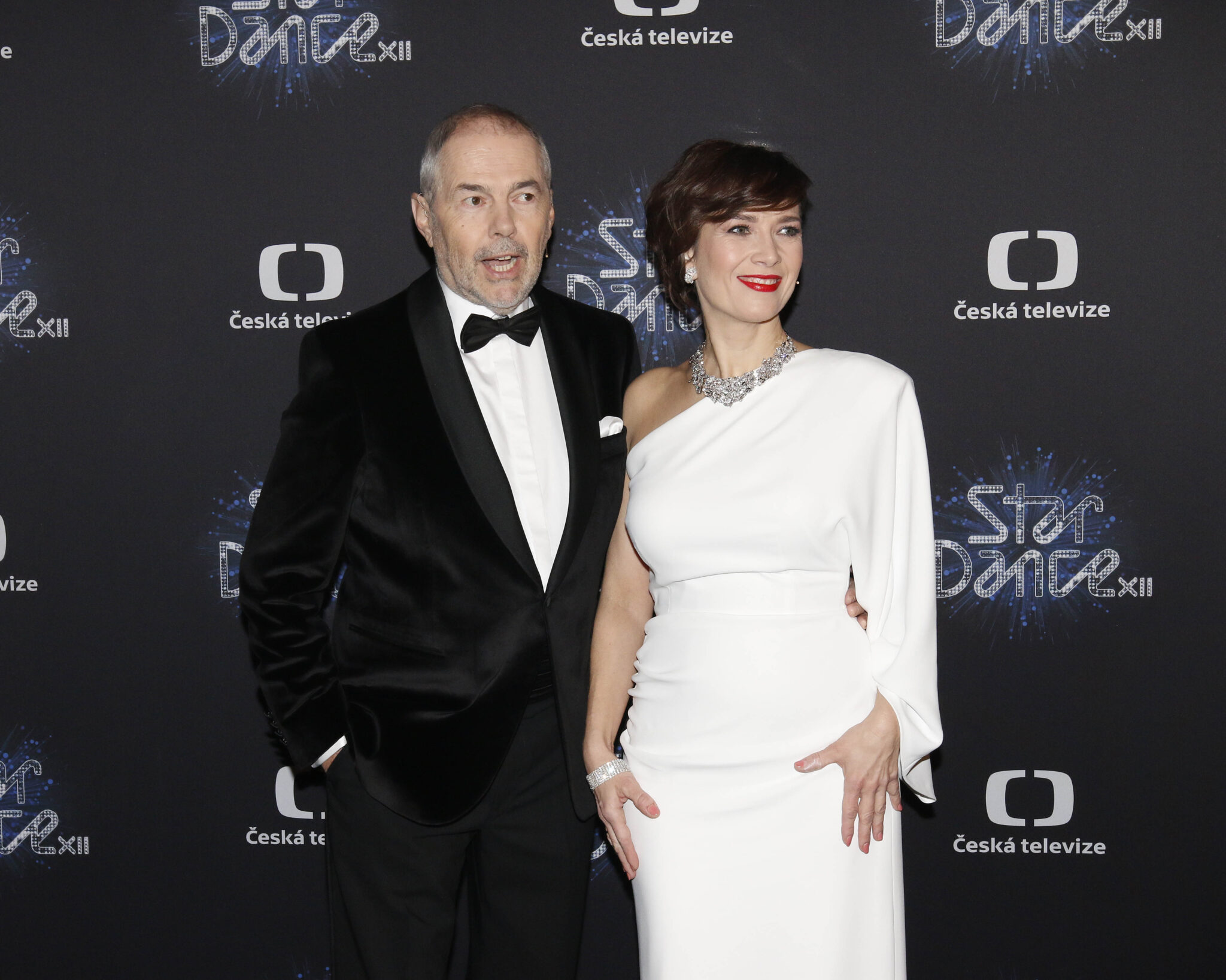 Marek Eben a Tereza Kostková ve finále 12. řady StarDance. Foto: Pavel Gwužď / Nextfoto
