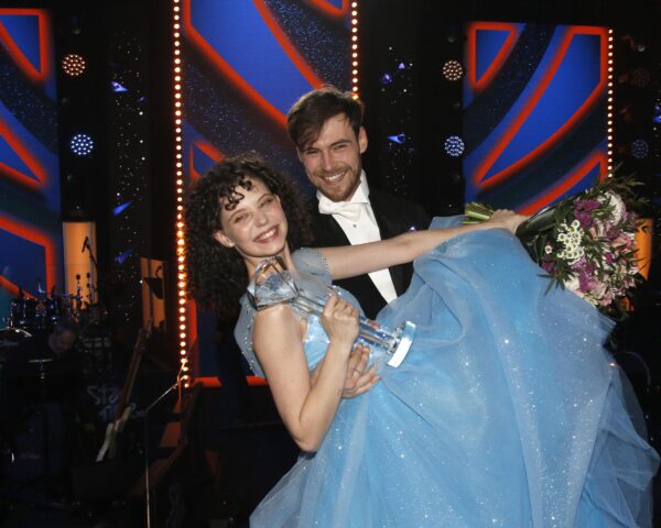Darija Pavlovičová a Dominik Vodička ve finále 12. řady StarDance. Foto: Pavel Gwužď / Nextfoto