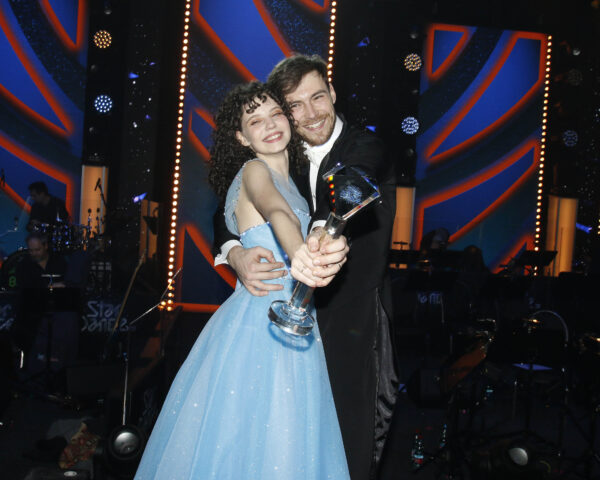 Darija Pavlovičová a Dominik Vodička ve finále 12. řady StarDance. Foto: Pavel Gwužď / Nextfoto