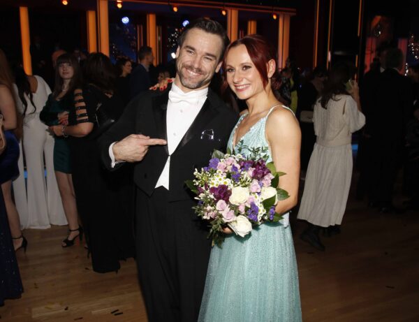 Vavřinec Hradilek a Kateřina Bartuněk Hrstková ve finále StarDance. Foto: Pavel Gwužď / Nextfoto