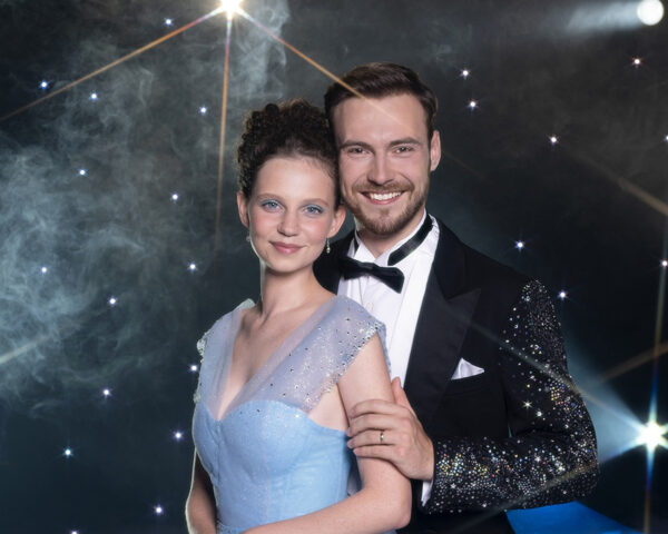 Darija Pavlovičová a Dominik Vodička. Foto: ČT
