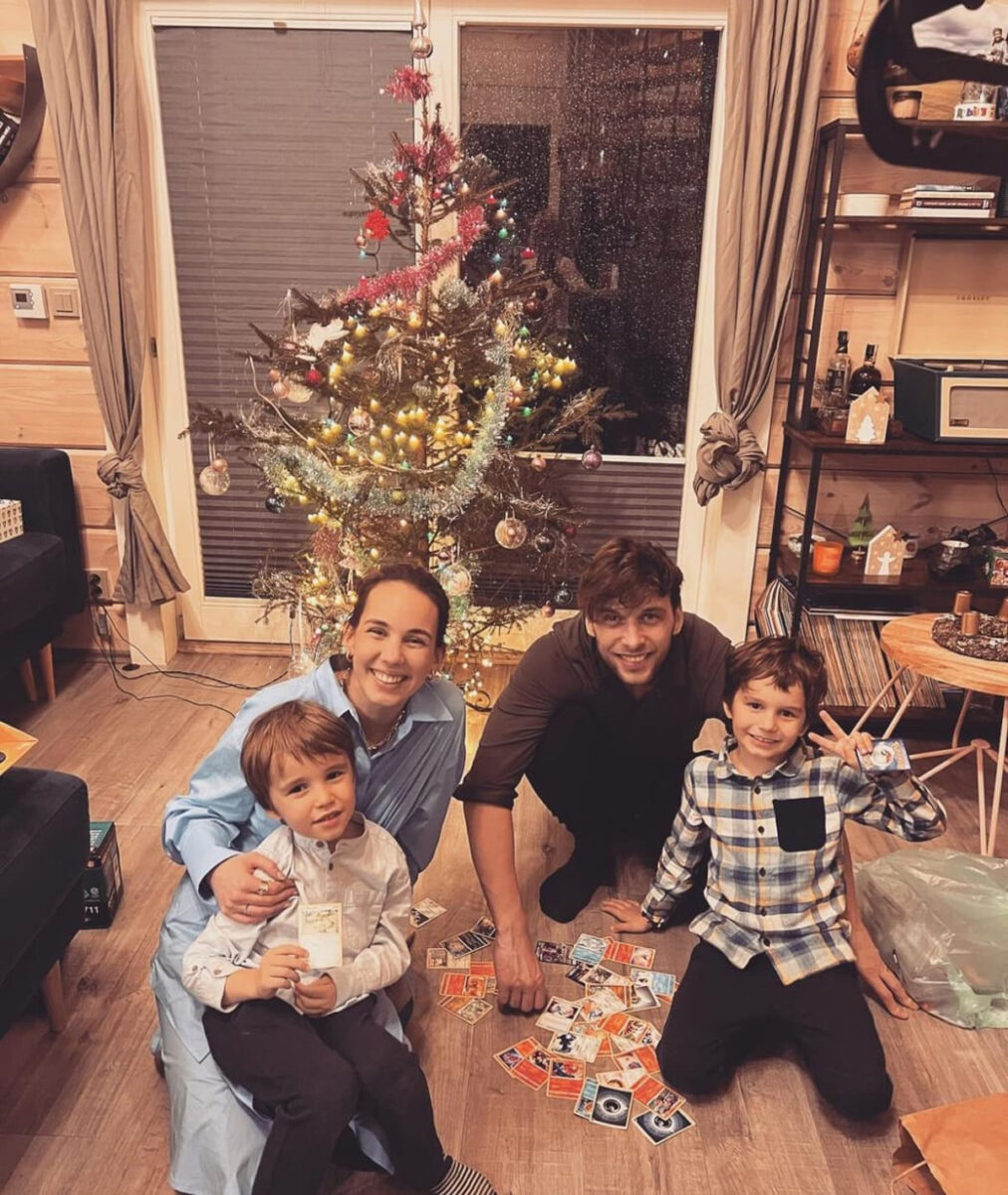 Herci Roman Tomeš a Michaela Tomešová o Vánocích s dětmi.