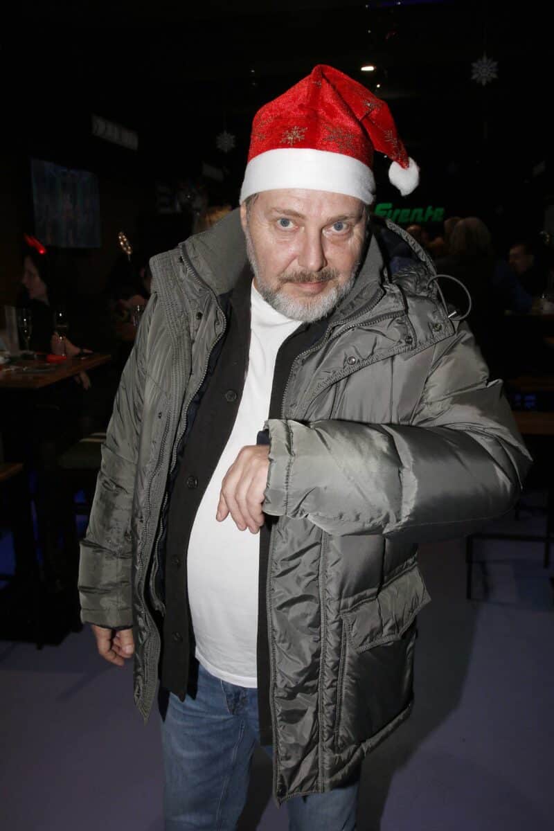 Roman Ondráček na Mikulášské party v klubu La Fuente. Foto:  Pavel Gwužď / Nextfoto