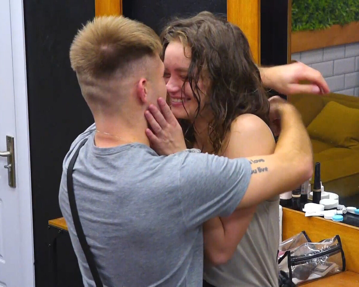 Tarik a Katrin potvrdili, že chtějí ve vztahu pokračovat i po skončení Big Brother. Foto: Voyo