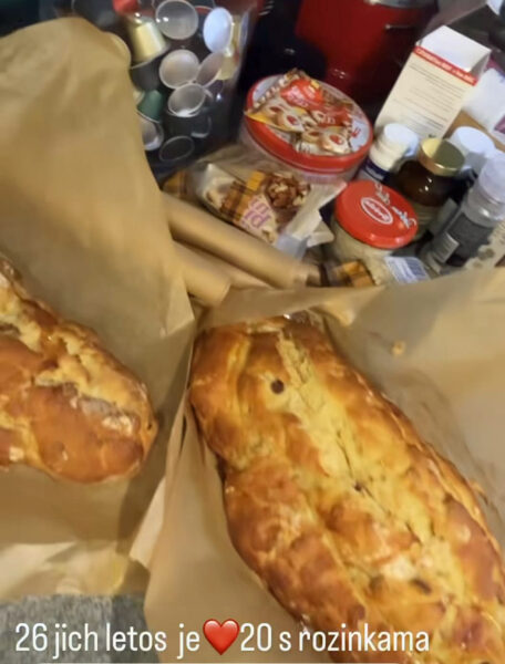 Povedené vánočky Moniky Absolonové. Foto: Instagram