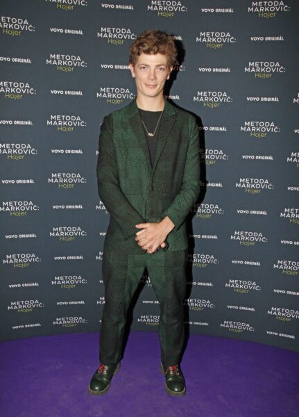 Petr Uhlík ve svém drahém obleku značky Alexander McQeen. Foto: Nextfoto