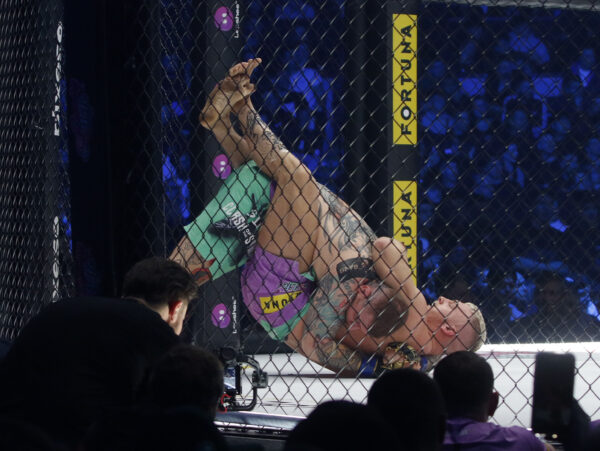 Patrik Hübler Žralok versus Václav Mikulášek Baba Jaga. Foto: Nextfoto