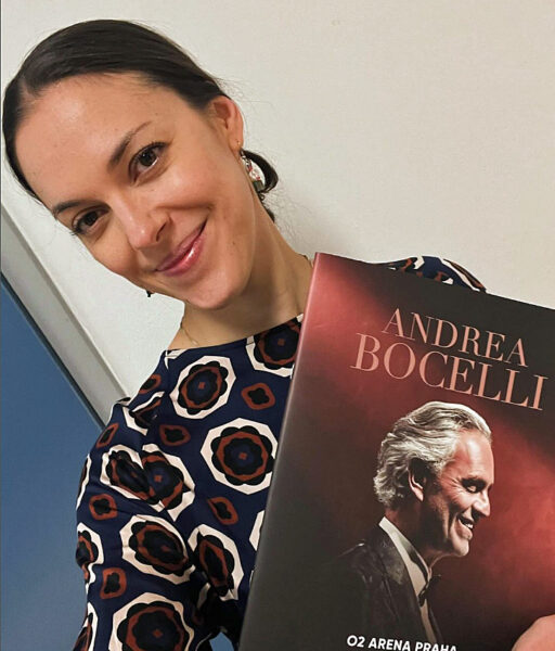 Sopranistka Zuzana Marková vystoupila s Andreem Bocellim. Zdroj: IG