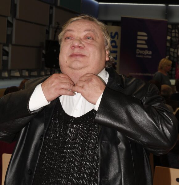 Herec Norbert Lichý na předání cen Neviditelný herec. Foto: Nextfoto