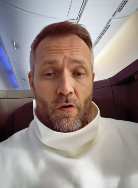 Ondřej Novotný odletěl na natáčení show Survivor 2024. Foto: IG