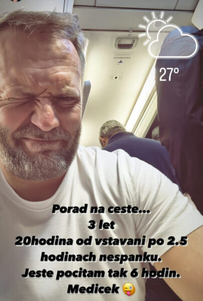 Moderátor Ondřej Novotný absolvoval náročnou cestu na natáčení Survivor 2024. Foto: IG