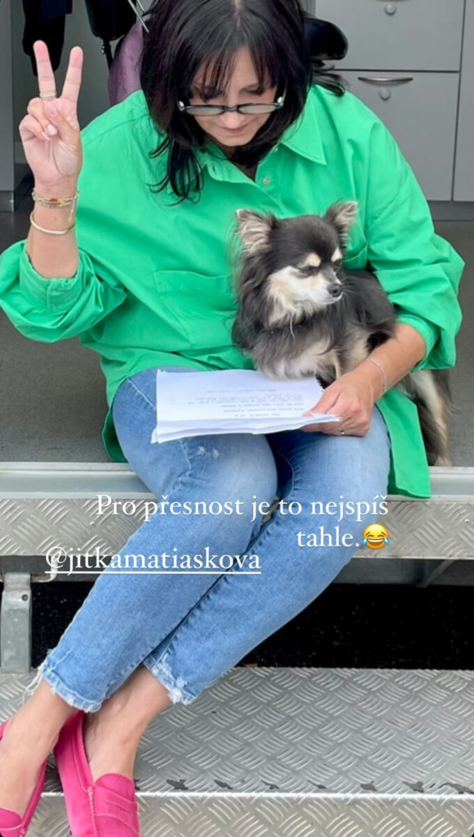 Tereza Brodská v seriálu Smysl pro tumor. Foto: ČT