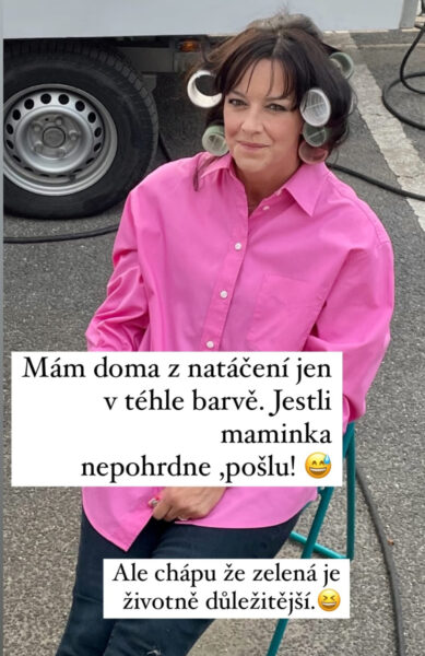 Tereza Brodská v seriálu Smysl pro tumor. Foto: ČT