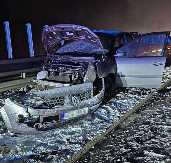 Marsell Bendig měl nehodu na dálnici. Foto: IG